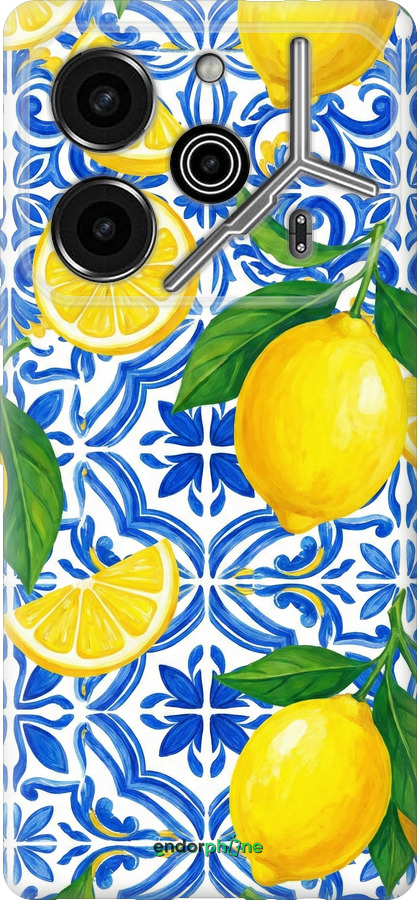 Силиконовый чехол Grocery Girl Italian Summer для Tecno Pova 6 Pro - 6766u-3689 изображение 