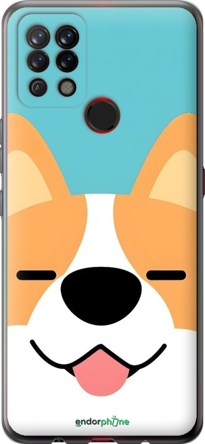 Силиконовый чехол Корги для Tecno Pova LD7 - 6280u-2433 изображение 