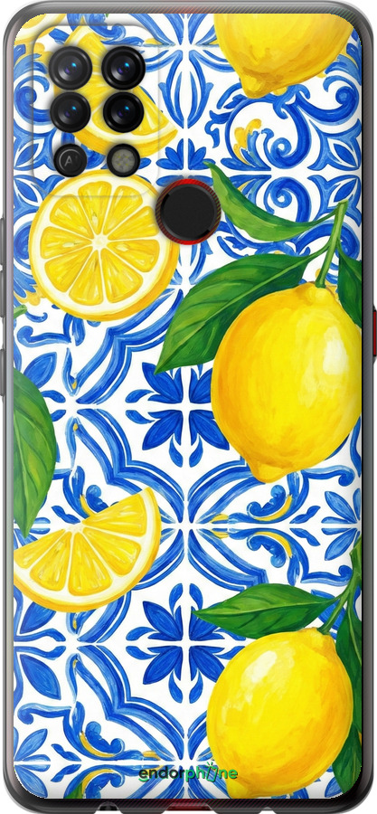 Силиконовый чехол Grocery Girl Italian Summer для Tecno Pova LD7 - 6766u-2433 изображение 