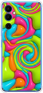 Силикон с усиленными углами чехол Y2K Jelly Dream для Tecno Pova Neo 2 LG6n - 6780sp-2968 изображение 