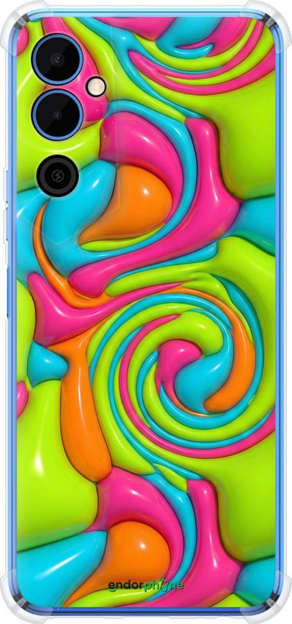 Силикон с усиленными углами чехол Y2K Jelly Dream для Tecno Pova Neo 2 LG6n - 6780sp-2968 изображение 