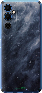 Силиконовый чехол Голубые облака, Голубая луна для Tecno Pova Neo 2 LG6n - 6398u-2968 изображение 