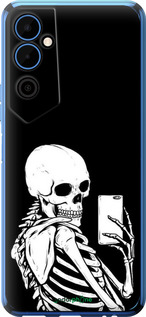 Силиконовый чехол Скелет делает Selfie для Tecno Pova Neo 2 LG6n - 6535u-2968 изображение 