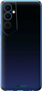 Силіконовий чехол Градієнт у темно-синьому стилі для Tecno Pova Neo 2 LG6n - 6542u-2968 изображение 