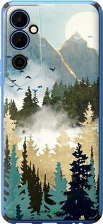 Силиконовый чехол С изображением лесного пейзажа для Tecno Pova Neo 2 LG6n - 6548u-2968 изображение 