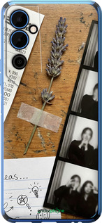 Силиконовый чехол Aesthetic Scrapbook Collage для Tecno Pova Neo 2 LG6n - 6773u-2968 изображение 