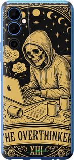 Силіконовий чехол The Overthinker для Tecno Pova Neo 2 LG6n - 6774u-2968 изображение 