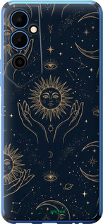 Силиконовый чехол 'Celestial Harmony: Sun & Moon Gold Mystic Pattern' для Tecno Pova Neo 2 LG6n изображение 3