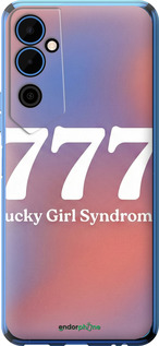 Силиконовый чехол 'Aesthetic Aura Gradient 777 Lucky Energy' для Tecno Pova Neo 2 LG6n изображение 3