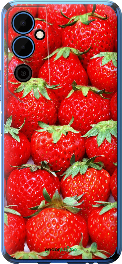 Силиконовый чехол Клубника для Tecno Pova Neo 2 LG6n - 6020u-2968 изображение 