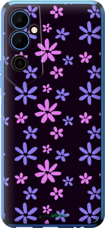 Силиконовый чехол с  цветами для Tecno Pova Neo 2 LG6n - 6258u-2968 изображение 