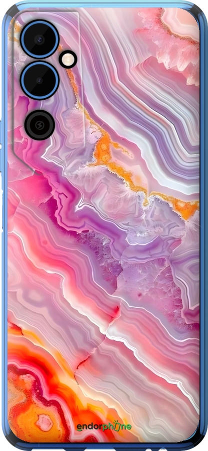 Силиконовый чехол Мрамор 2 для Tecno Pova Neo 2 LG6n - 6307u-2968 изображение 