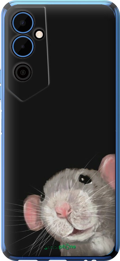Силиконовый чехол The Peeking Rat для Tecno Pova Neo 2 LG6n - 6442u-2968 изображение 