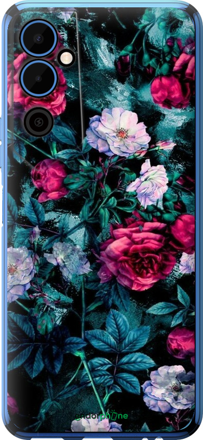 Силиконовый чехол Сад и розы для Tecno Pova Neo 2 LG6n - 6483u-2968 изображение 