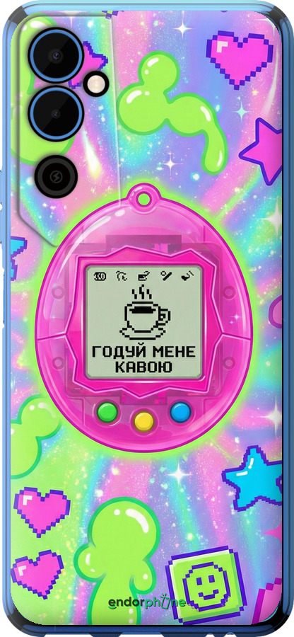 Силиконовый чехол Y2K Aesthetic Retro Pet: Годуй мене кавою для Tecno Pova Neo 2 LG6n - 6784u-2968 изображение 