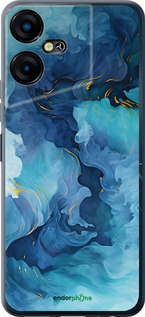 Силиконовый чехол Акварель для Tecno POVA NEO 3 - 6320u-3140 изображение 
