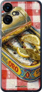 Силиконовый чехол Vintage Sardine Tin Phone для Tecno POVA NEO 3 - 6772u-3140 изображение 