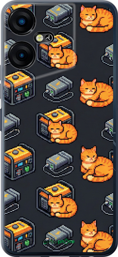 Силиконовый чехол Autonomous Zone для Tecno POVA NEO 3 - 6771u-3140 изображение 