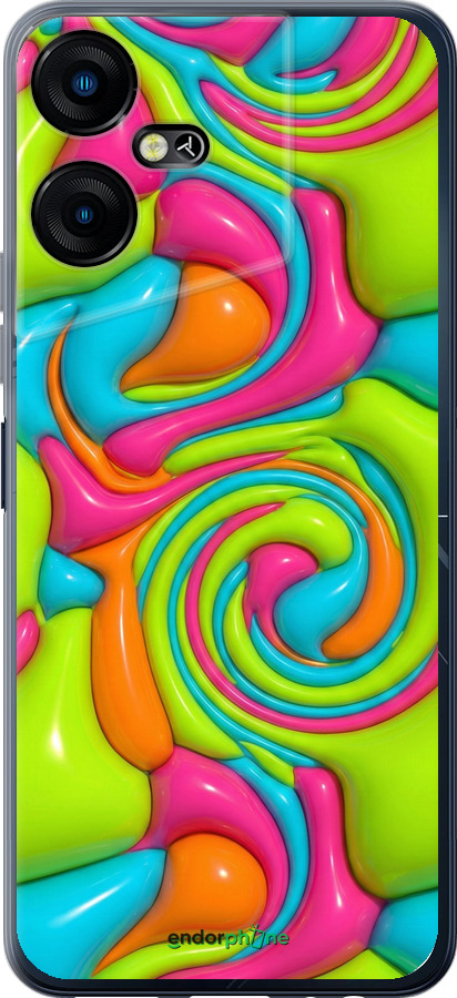 Силиконовый чехол Y2K Jelly Dream для Tecno POVA NEO 3 - 6780u-3140 изображение 