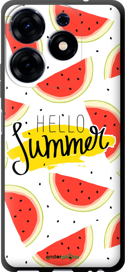 TPU чехол Hello Summer для Tecno Spark 10 Pro - 4356b-3022 изображение 