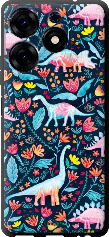 TPU чехол № 5415 для Tecno Spark 10 Pro - 5415b-3022 изображение 