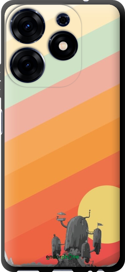 TPU чехол № 5420 для Tecno Spark 10 Pro - 5420b-3022 изображение 