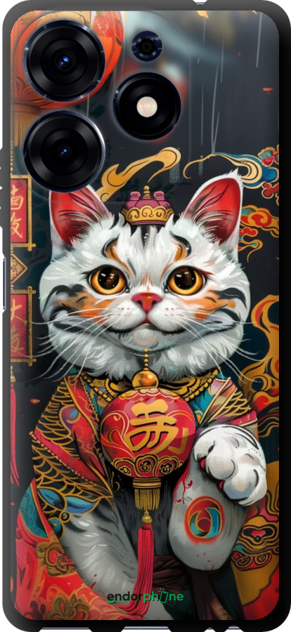 TPU чехол China Cat v2 для Tecno Spark 10 Pro - 6135b-3022 изображение 