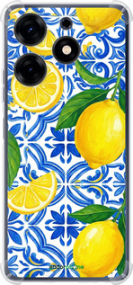 Силикон с усиленными углами чехол Grocery Girl Italian Summer для Tecno Spark 10 Pro - 6766sp-3022 изображение 