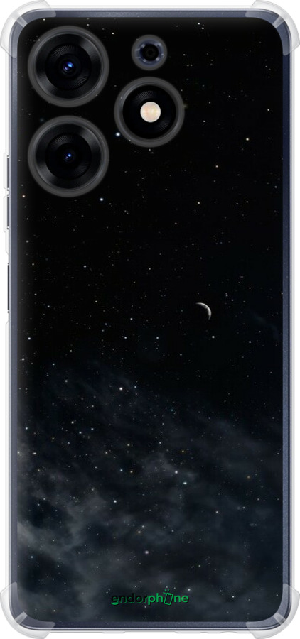 Силикон с усиленными углами чехол Ночное небо для Tecno Spark 10 Pro - 6451sp-3022 изображение 