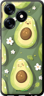 TPU чехол Авокадо для Tecno Spark 10 - 6380b-3023 изображение 