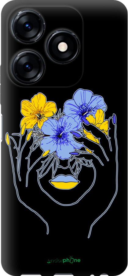 TPU чехол Дівчина v4 для Tecno Spark 10 - 5276b-3023 изображение 