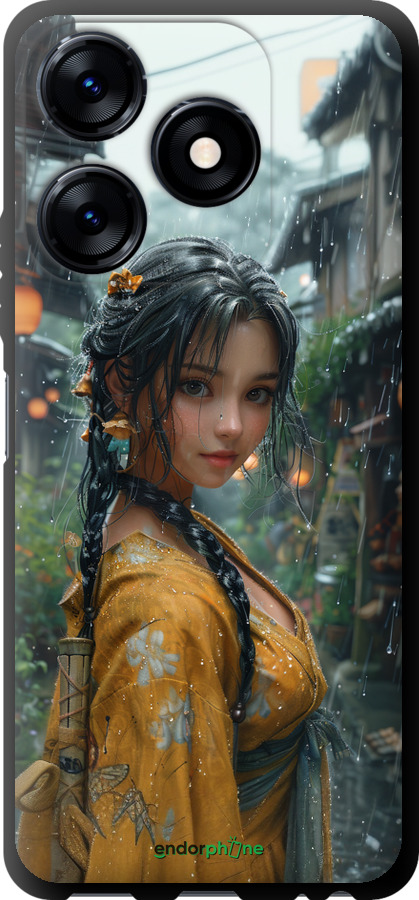TPU чехол Anime-girl для Tecno Spark 10 - 6133b-3023 изображение 