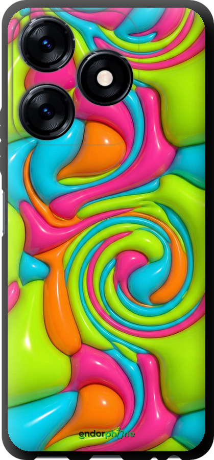 TPU чехол Y2K Jelly Dream для Tecno Spark 10 - 6780b-3023 изображение 