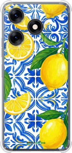 Силикон с усиленными углами чехол Grocery Girl Italian Summer для Tecno Spark 10 - 6766sp-3023 изображение 