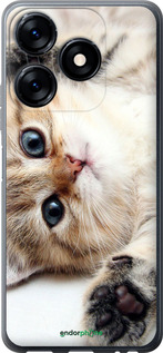 Силиконовый чехол Котик для Tecno Spark 10 - 6024u-3023 изображение 