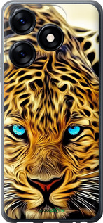 Силиконовый чехол Леопард для Tecno Spark 10 - 6611u-3023 изображение 