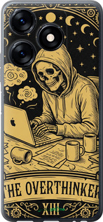 Силіконовий чохол 'The Overthinker' для Tecno Spark 10 зображення 1