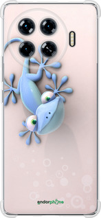 Силіконовий протиударний с посиленими кутами чехол Гекончик для Tecno Spark 20 Pro+ - 1094sp-3663 изображение 