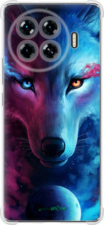 Силикон с усиленными углами чехол Арт-волк для Tecno Spark 20 Pro+ - 3999sp-3663 изображение 