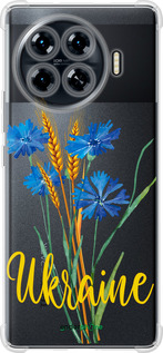 Силіконовий протиударний с посиленими кутами чехол Ukraine v2 для Tecno Spark 20 Pro+ - 5445sp-3663 изображение 