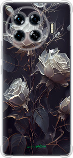 Силикон с усиленными углами чехол Розы 2 для Tecno Spark 20 Pro+ - 5550sp-3663 изображение 