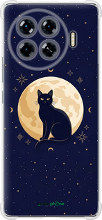 Силикон с усиленными углами чехол Cute Cat Celestial/Witchy для Tecno Spark 20 Pro+ - 6787sp-3663 изображение 