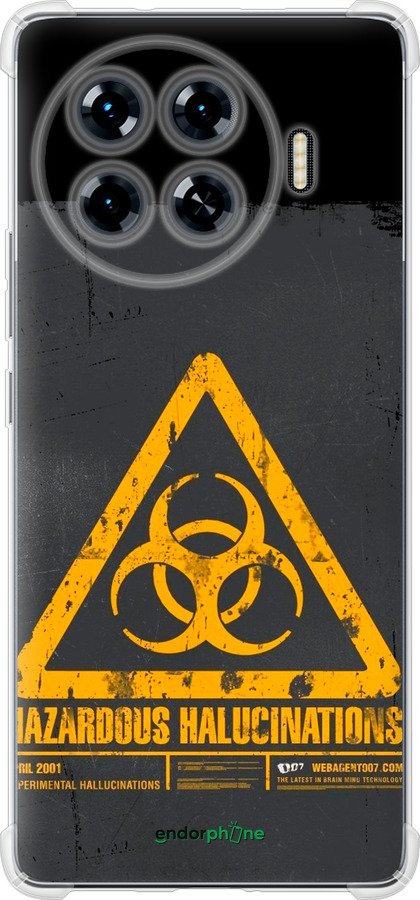 Силикон с усиленными углами чехол biohazard 28 для Tecno Spark 20 Pro+ - 4846sp-3663 изображение 
