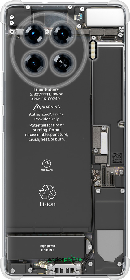 Силикон с усиленными углами чехол Детали смартфона для Tecno Spark 20 Pro+ - 5487sp-3663 изображение 