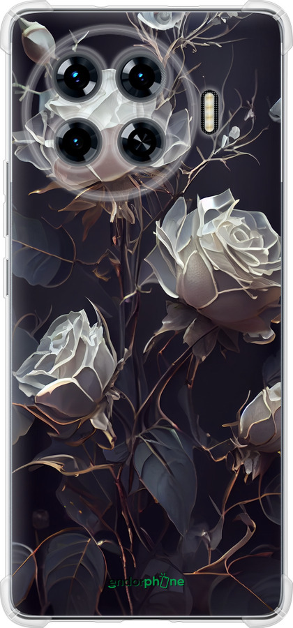 Силикон с усиленными углами чехол Розы 2 для Tecno Spark 20 Pro+ - 5550sp-3663 изображение 