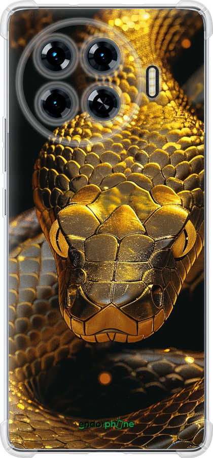 Силикон с усиленными углами чехол Golden snake для Tecno Spark 20 Pro+ - 6072sp-3663 изображение 