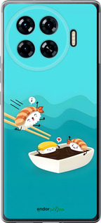 Силиконовый чехол Суши для Tecno Spark 20 Pro+ - 6354u-3663 изображение 