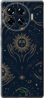 Силіконовий чохол 'Celestial Harmony: Sun & Moon Gold Mystic Pattern' для Tecno Spark 20 Pro+ зображення 3
