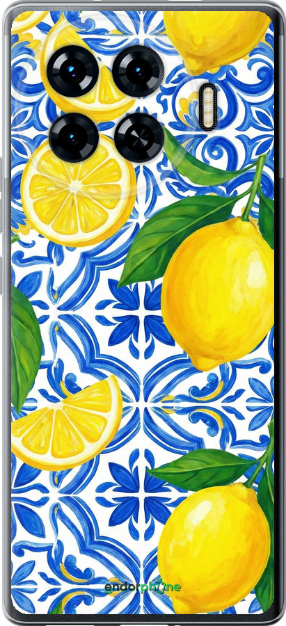 Силиконовый чехол Grocery Girl Italian Summer для Tecno Spark 20 Pro+ - 6766u-3663 изображение 