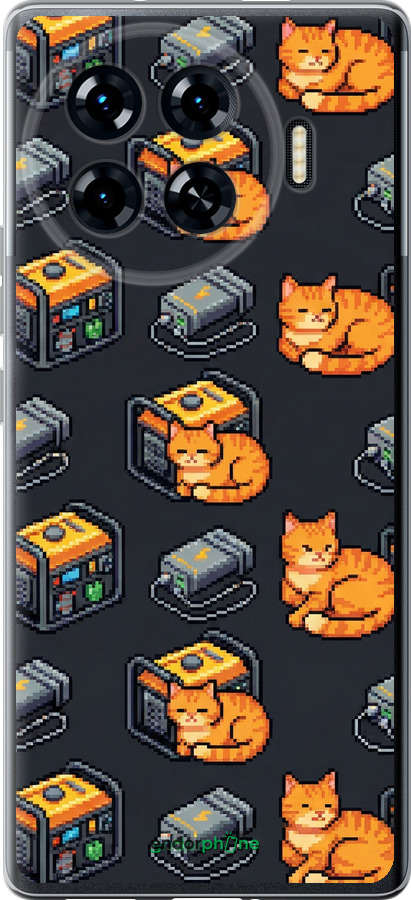 Силиконовый чехол Autonomous Zone для Tecno Spark 20 Pro+ - 6771u-3663 изображение 